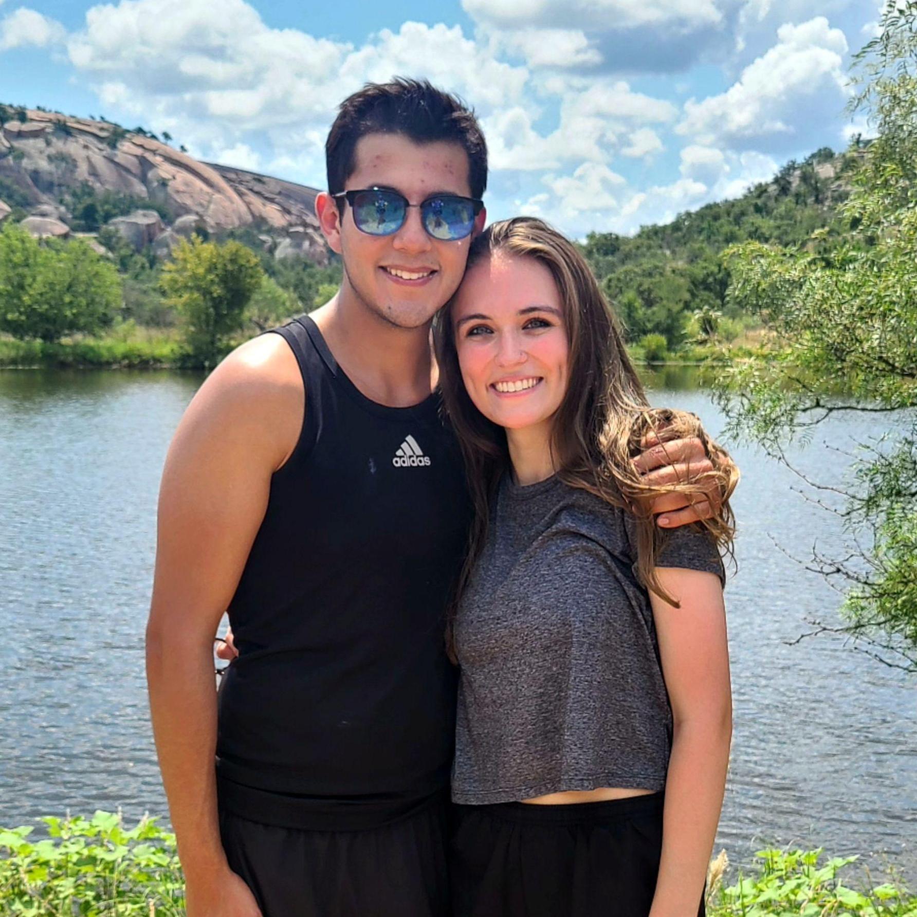 Celebrating our 1-Month at Enchanted Rock