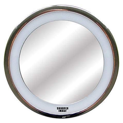 Sharper Image® LED Anti-Fog Shower Mirror in Chrome Finish