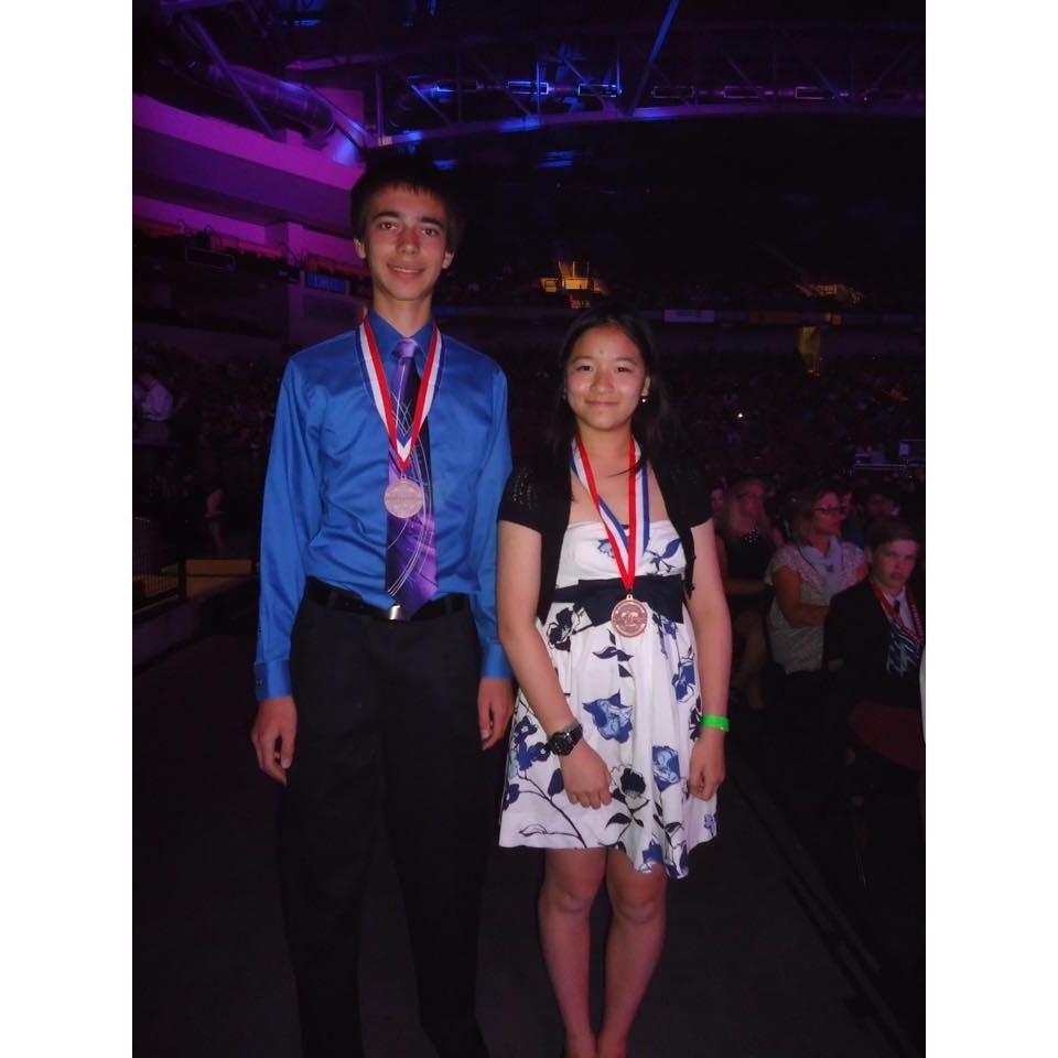 5/17/14 - We placed 6th at the national Science Olympiad competition for our event Sounds of Music!