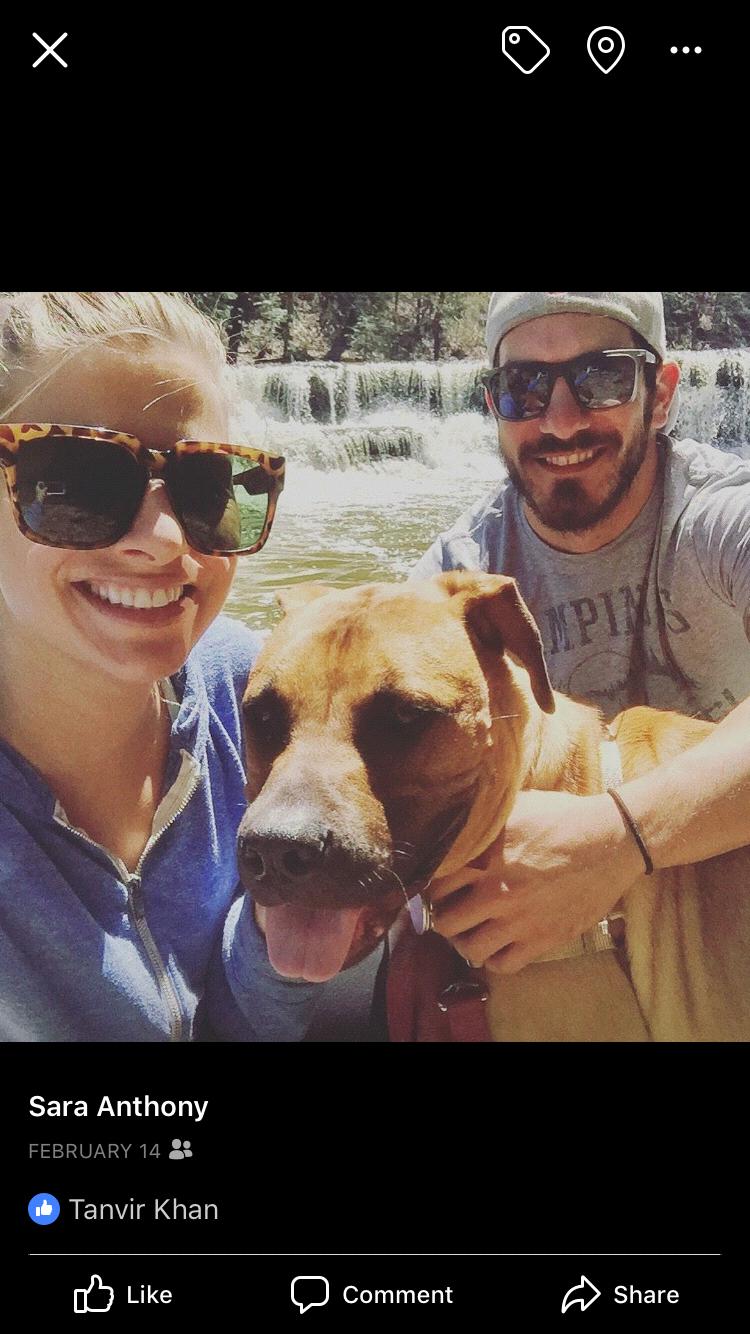 Hiking with our girl Nelly.