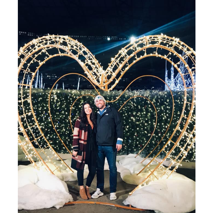 Just in love under the lights - Seattle, WA