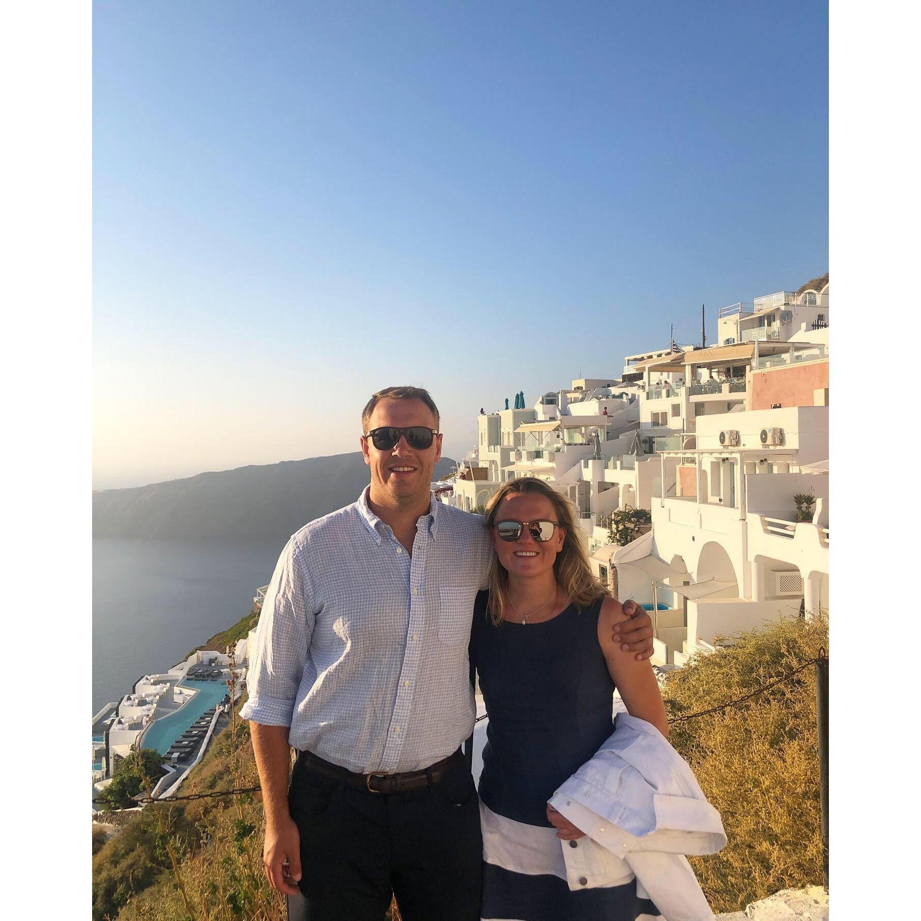 Santorini Greece, September 2019