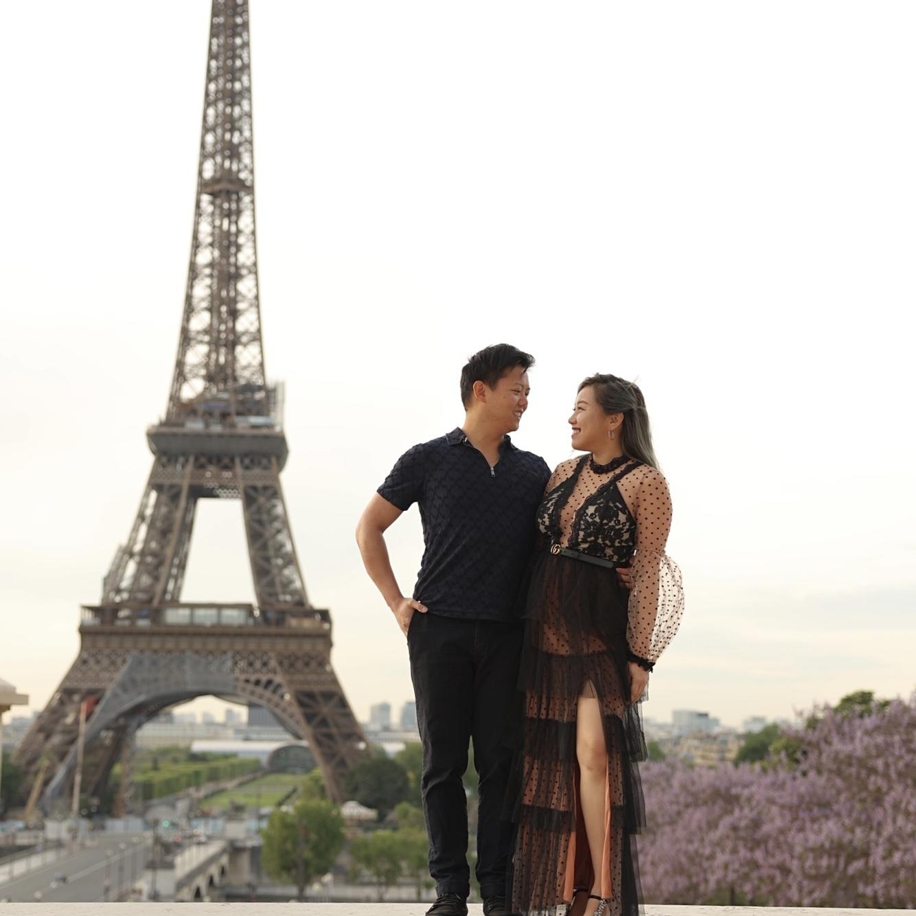 5/12/23 - First time in Paris together! Who would have thought our forever person was right there all along! ❤️