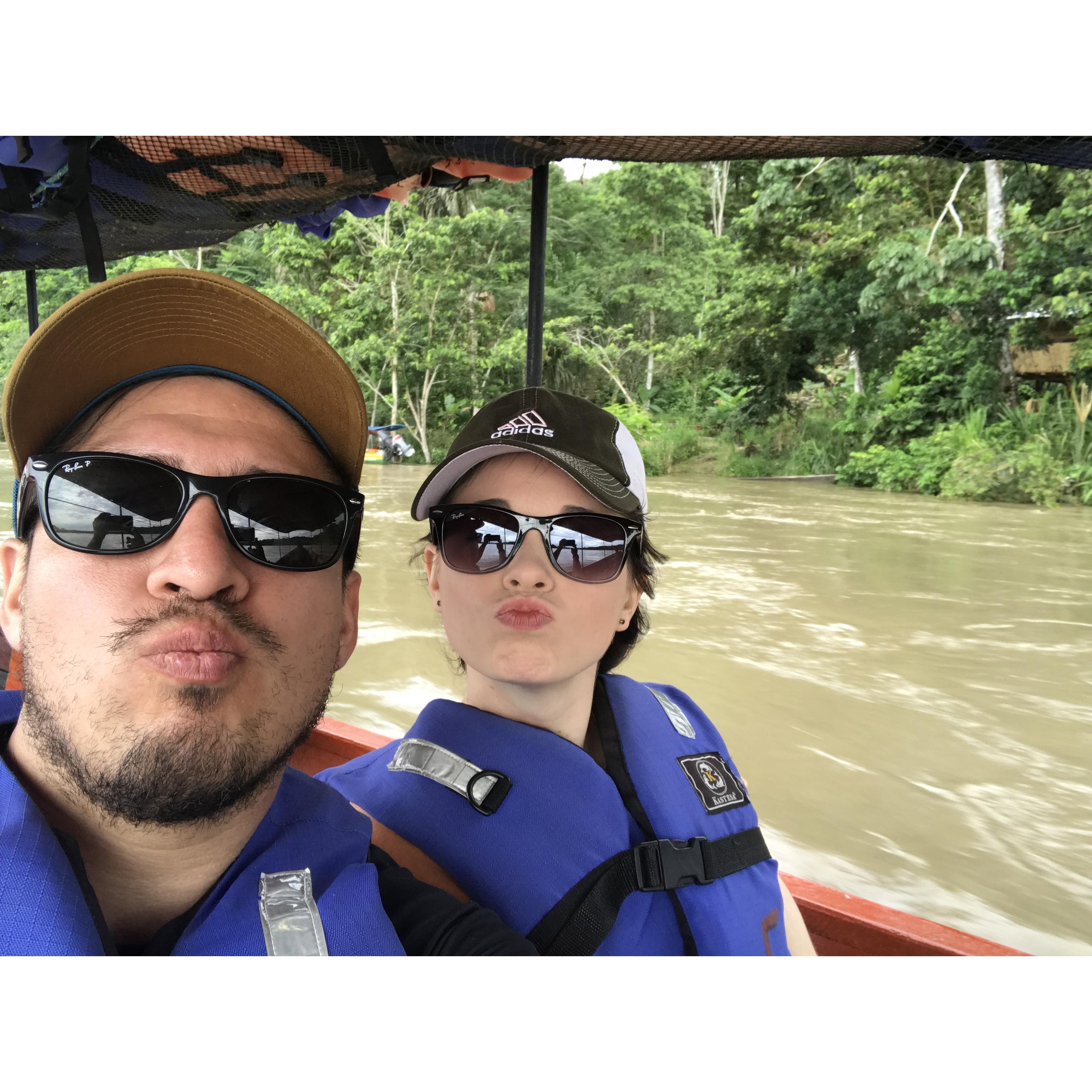 Ready for that puchi lip, even in the Amazon