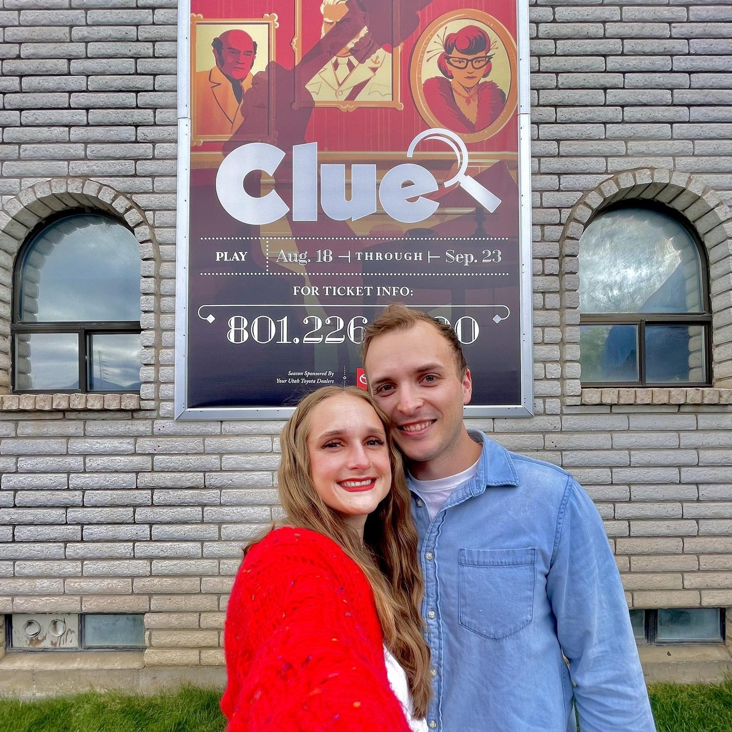 Date night to see Clue at Hale Theater in Orem