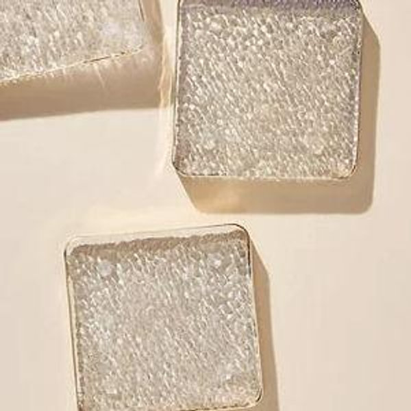 Zaza Lustered Coasters, Set of 4