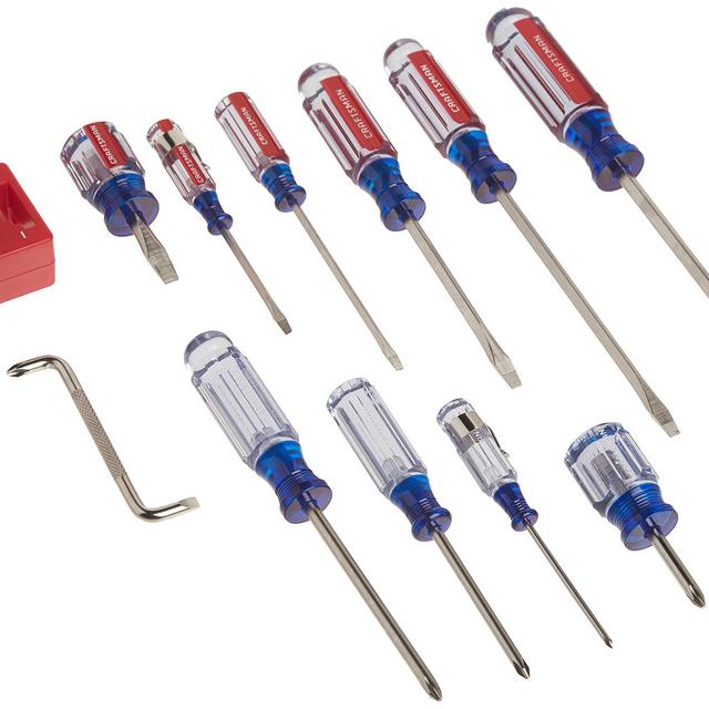 CRAFTSMAN Screwdriver Set, Assorted, 12-Piece (CMHT65044)