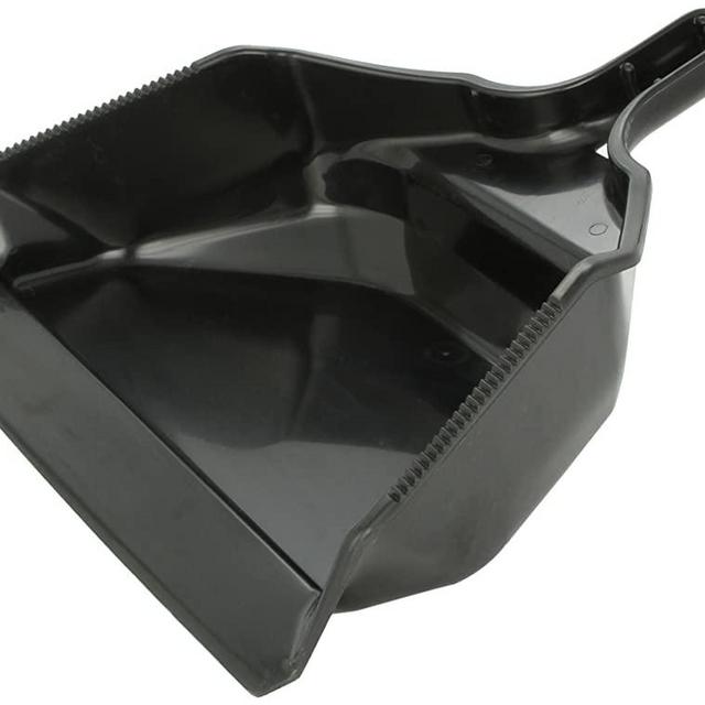 Rubbermaid Commercial 16 in Extra Large Heavy Duty Dustpan, Black, (FG9B5900BLA)