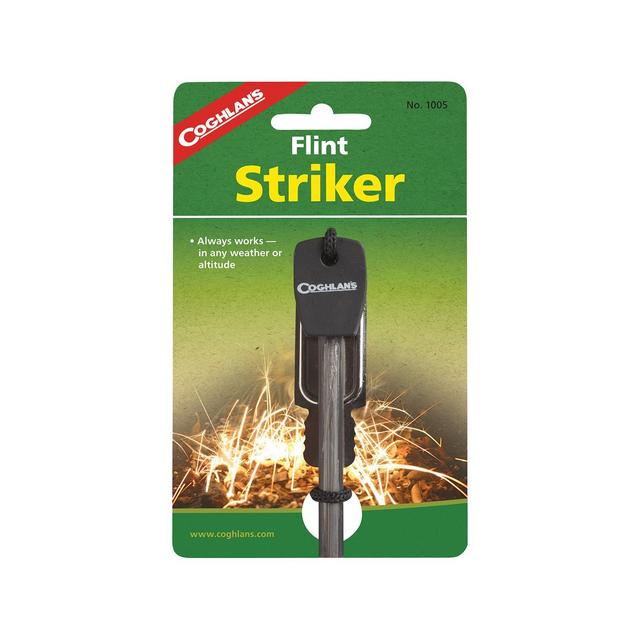 Coghlan's Flint Striker Ferro Cerrium Fire Starter Rod w/ Steel Camping Survival