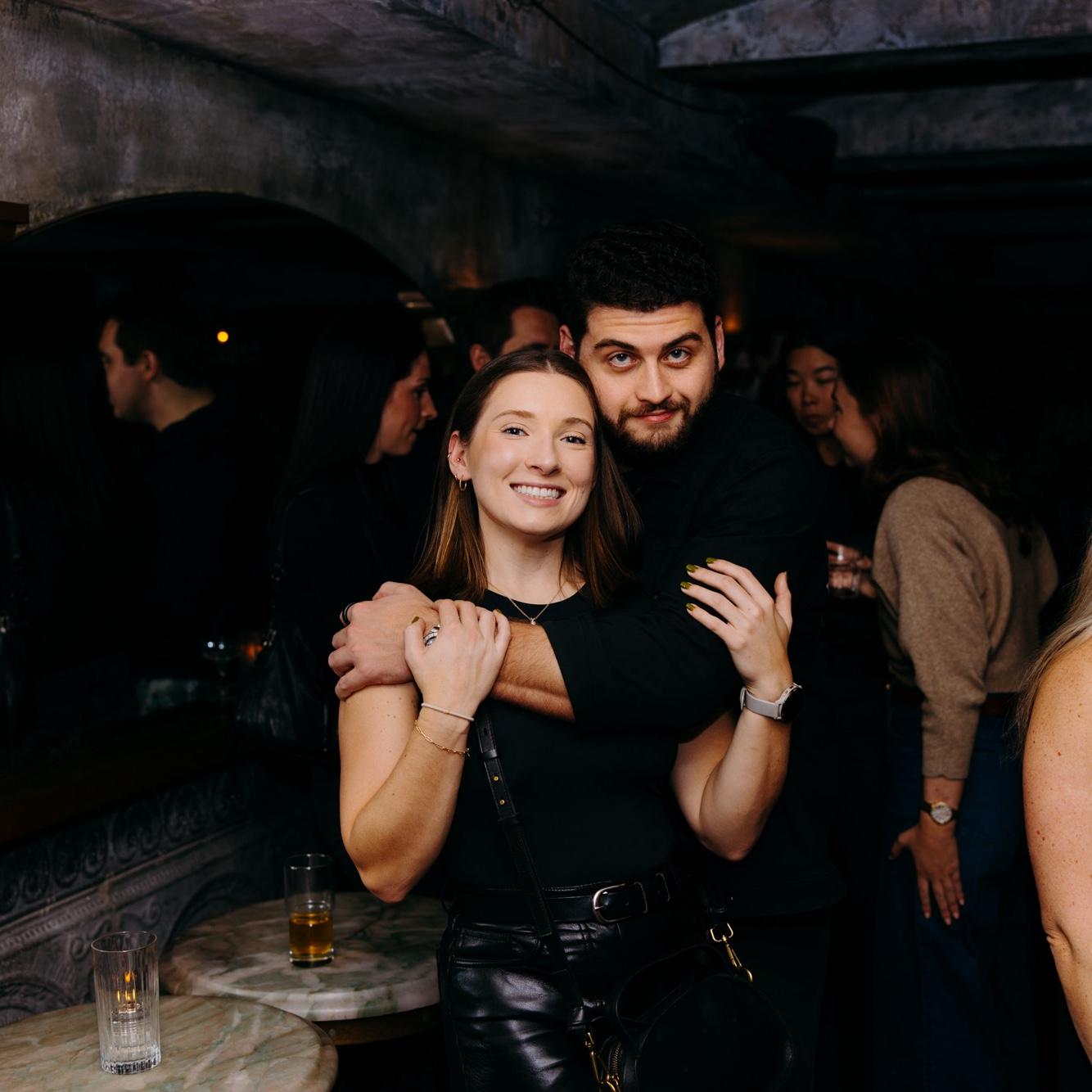 Mike flew into NYC to celebrate my sister’s engagement