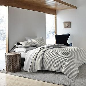 ED Ellen DeGeneres Horizon Standard Pillow Sham in Grey