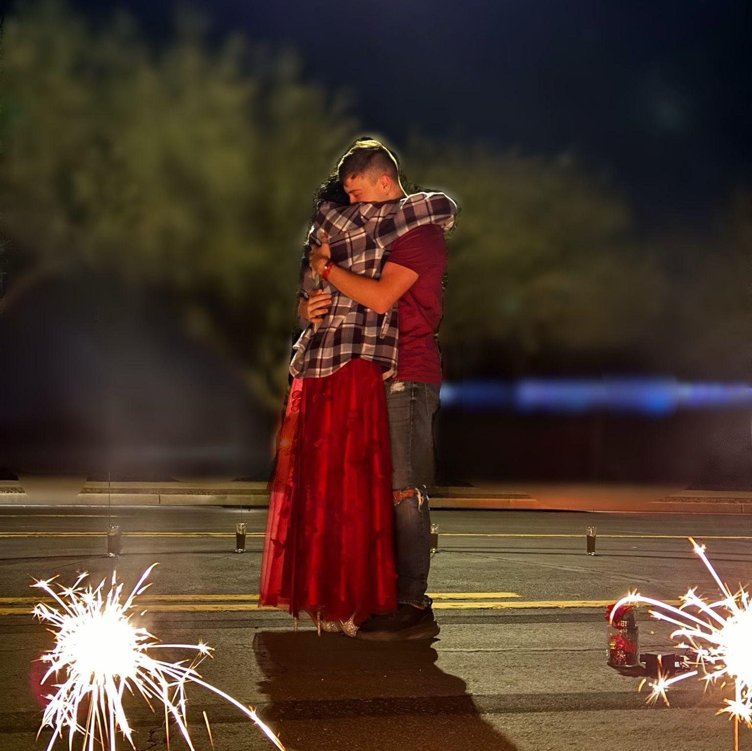 Before Rylee proposed to Riley.