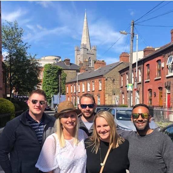 Exploring Dublin.