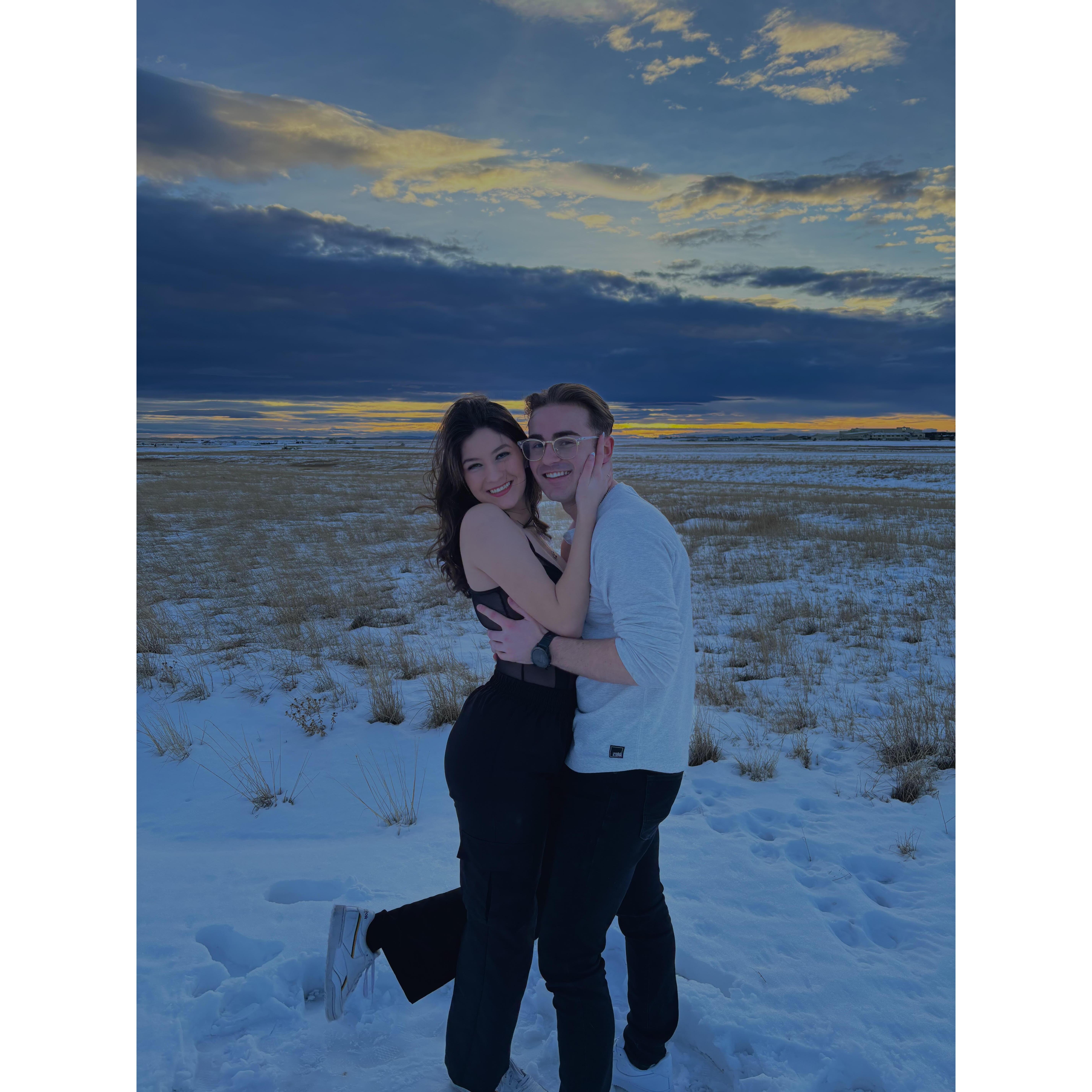 First winter togehter