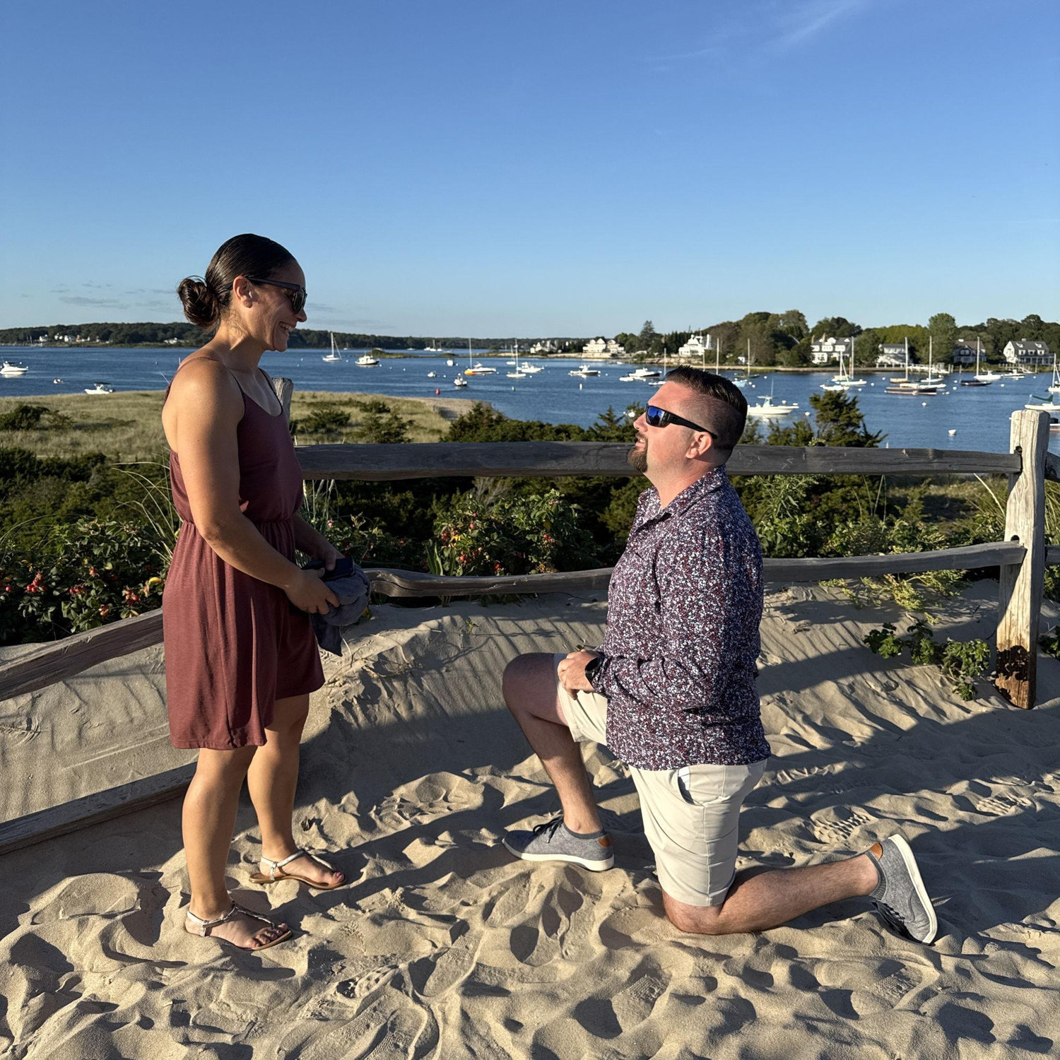 The Proposal. Watch Hill, RI 08.31.25