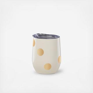 Deco Dot Wine Tumbler