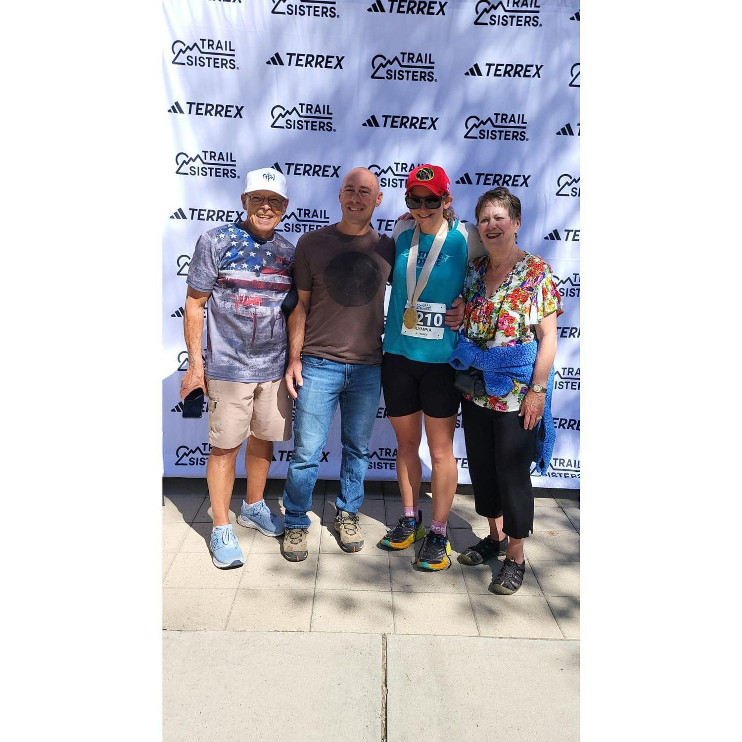 Post race w/ Susan and Dick