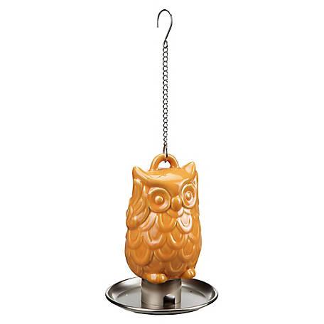 Royal Wing Owl Ceramic Bird Feeder, BC-17009010
