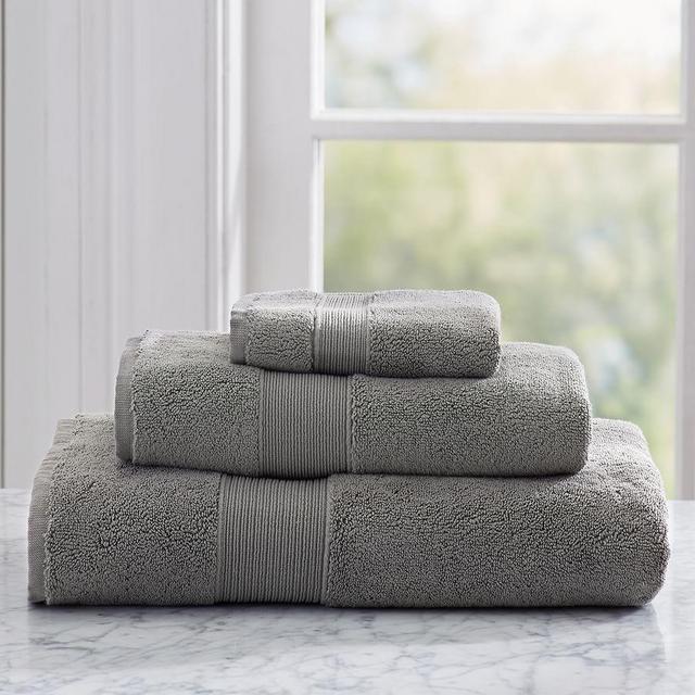 PB Classic Organic Towels, Bath, Flagstone