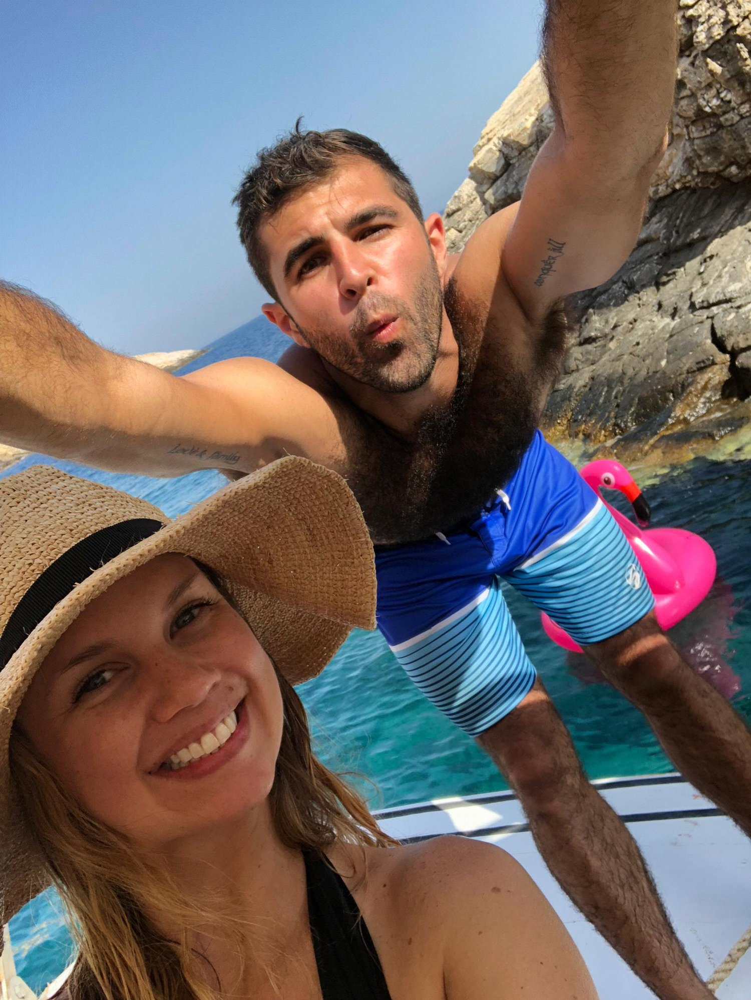 Boat tour around the island of Paros