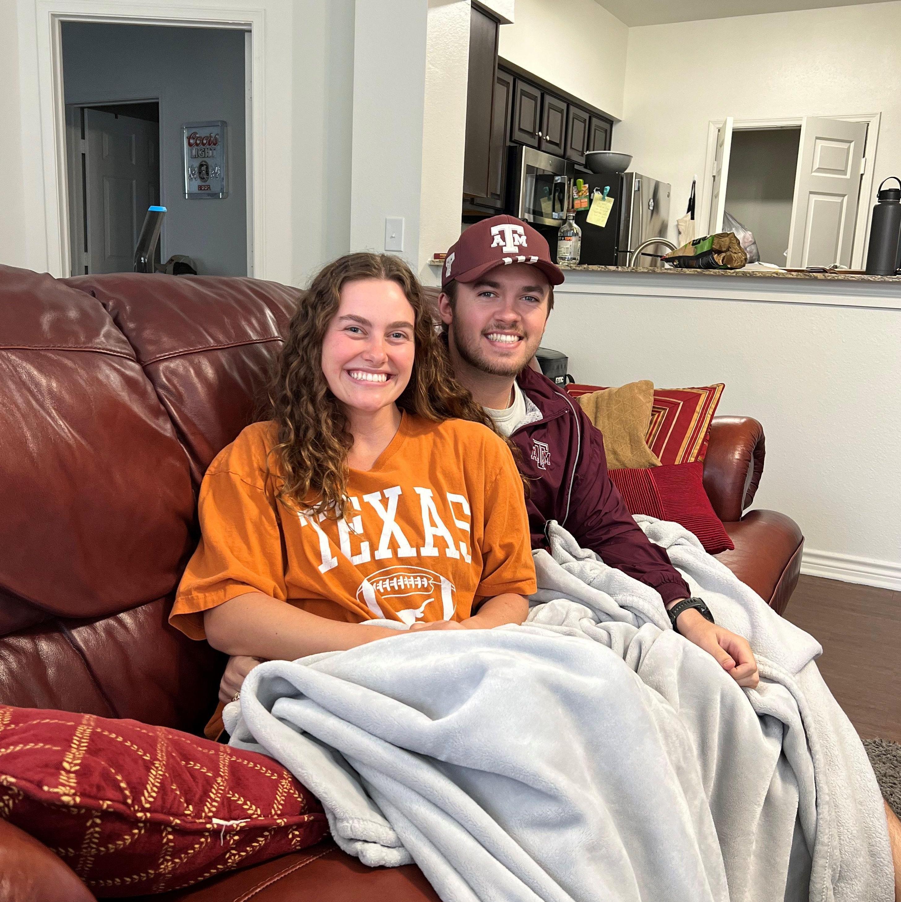 A split household... #hookem #gigem