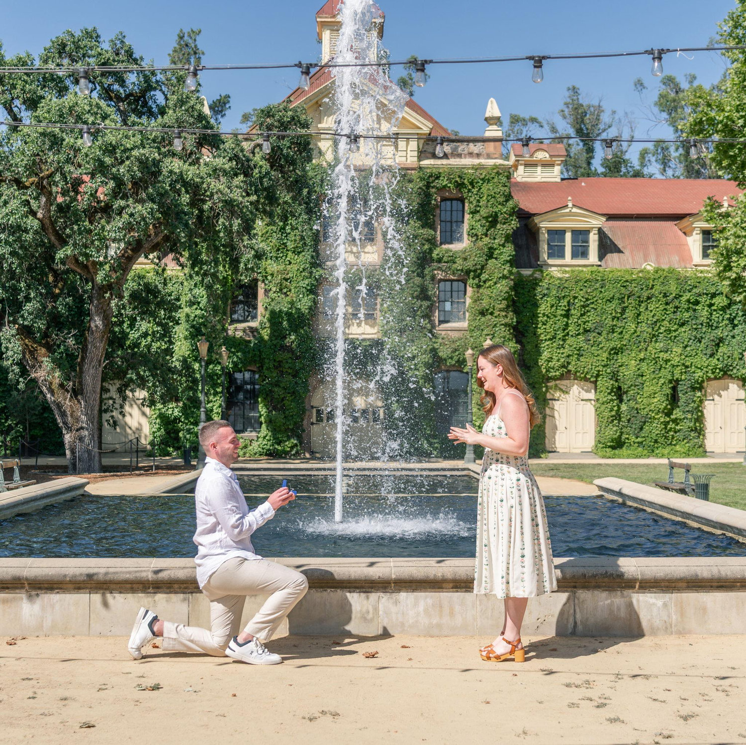 WE GOT ENGAGED! During our first trip back to CA together since graduation, we visited many places and people we love, ending with the most special weekend in Napa.