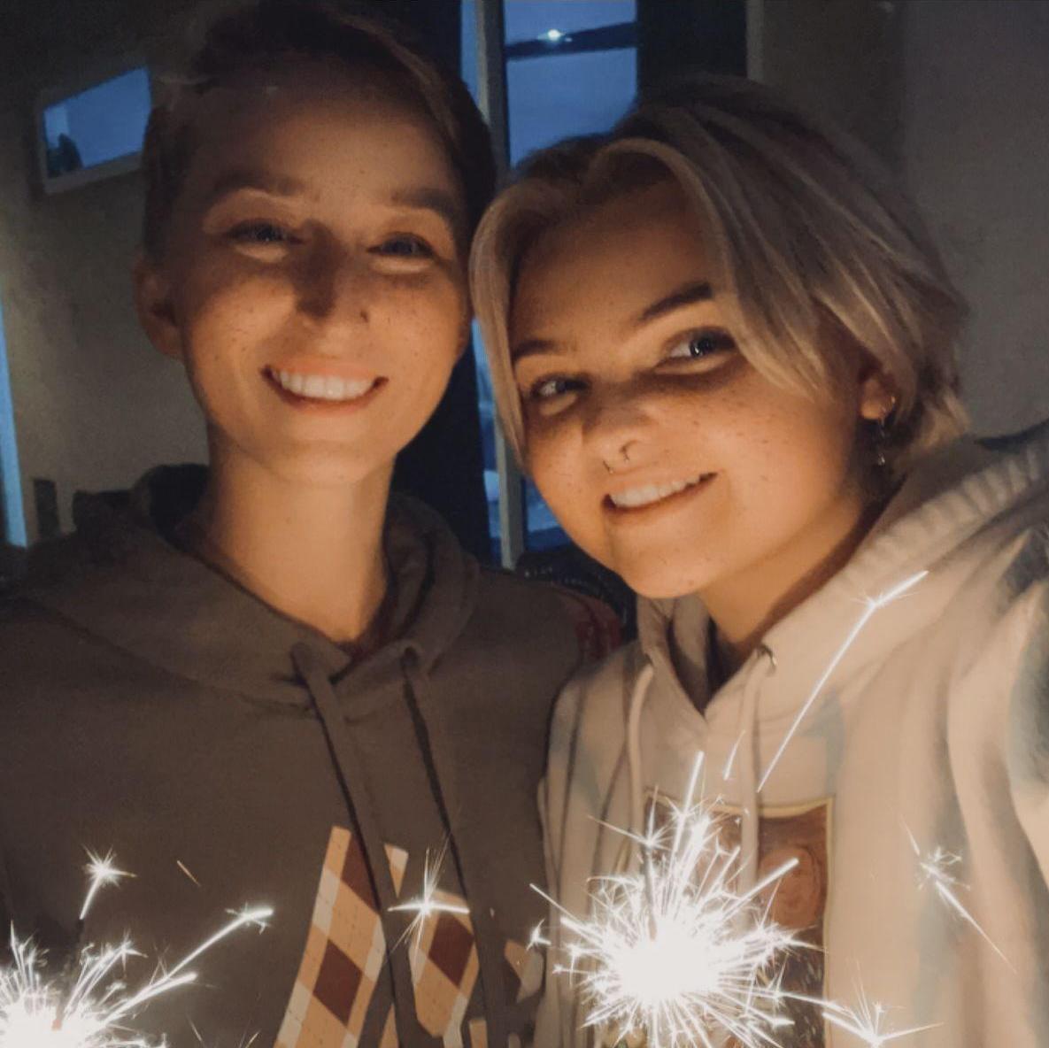 New Years Eve! I asked Kirstyn to be my girlfriend that night after midnight.