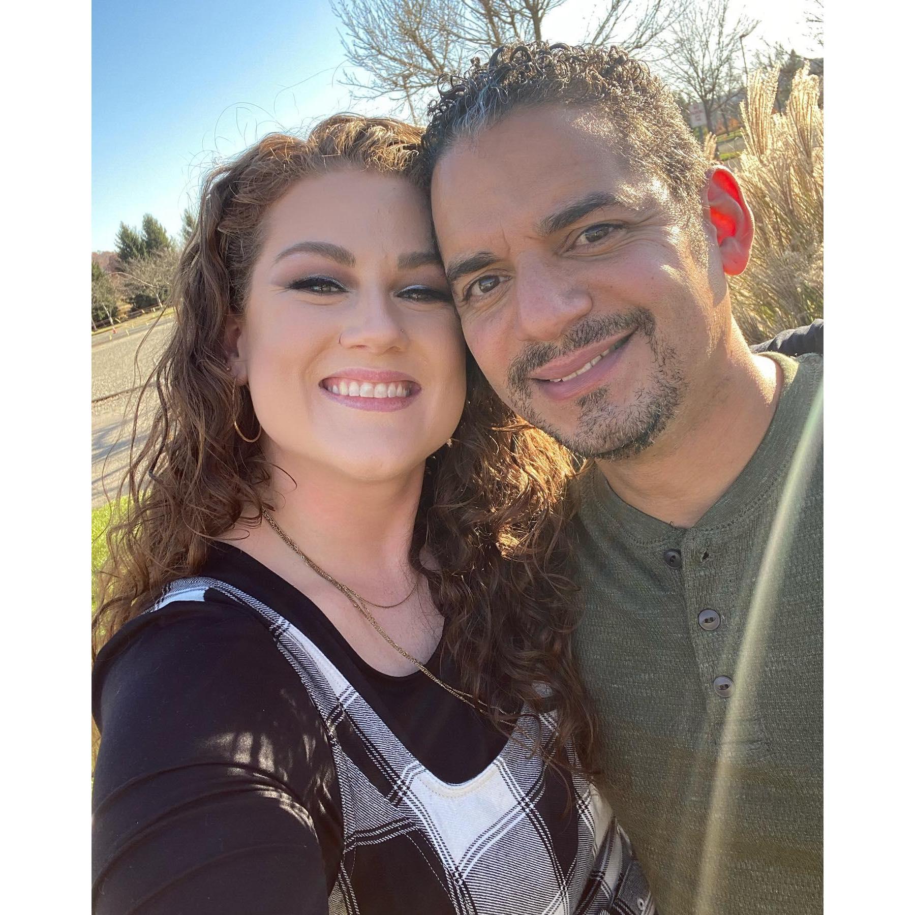 The week we found out we were pregnant!