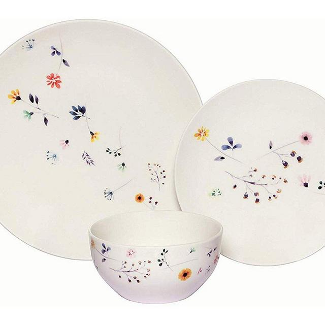 Melange 18 Piece Dinnerware Set, Service for 6