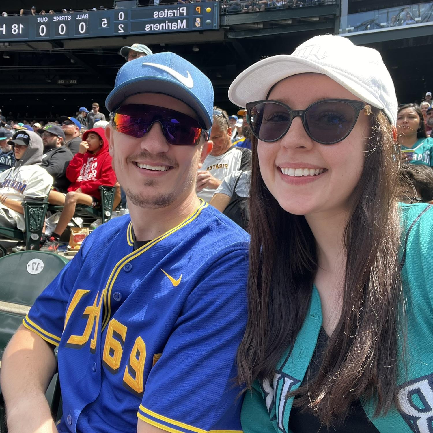 One of Mark and Maddi’s many baseball games!
