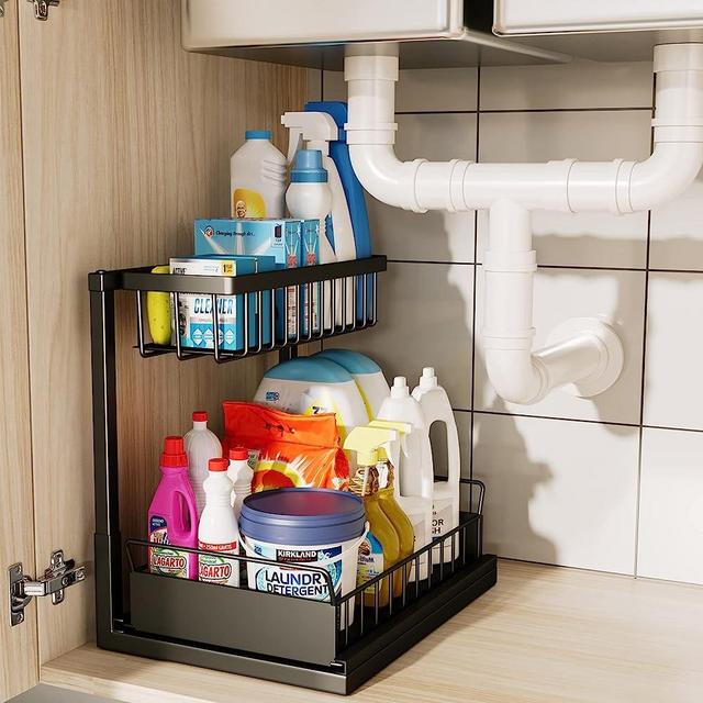  Under Sink Organizers and Storage 2 Pack, ZOMILB