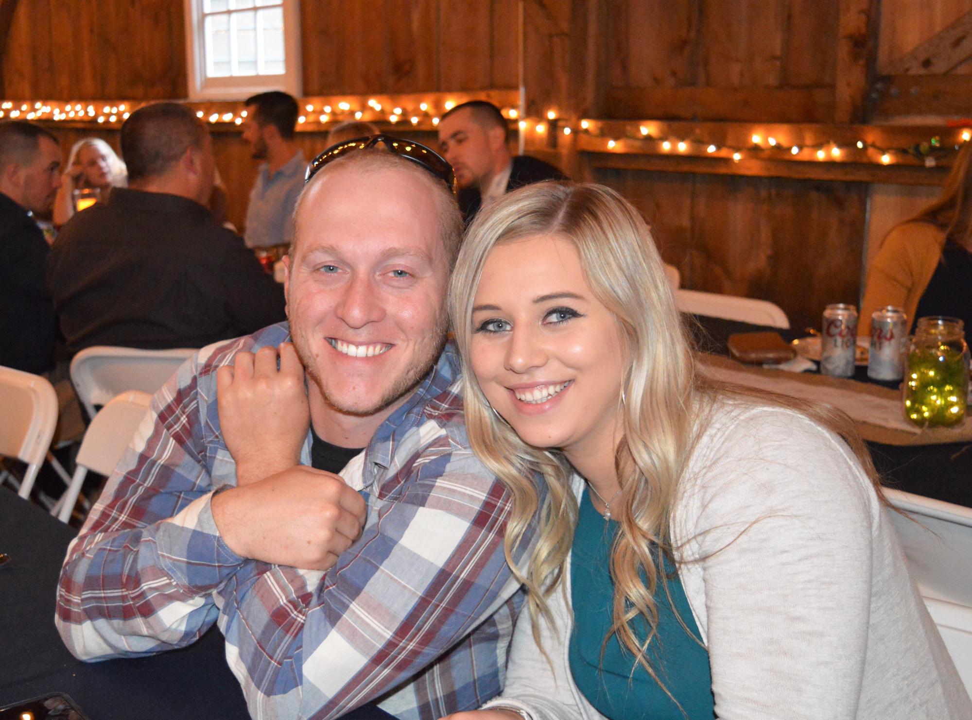 Celebrating Evan's cousins wedding!