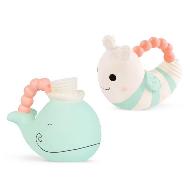 B. baby 2pk Baby Teething Toy - Soothe 'n' Smile