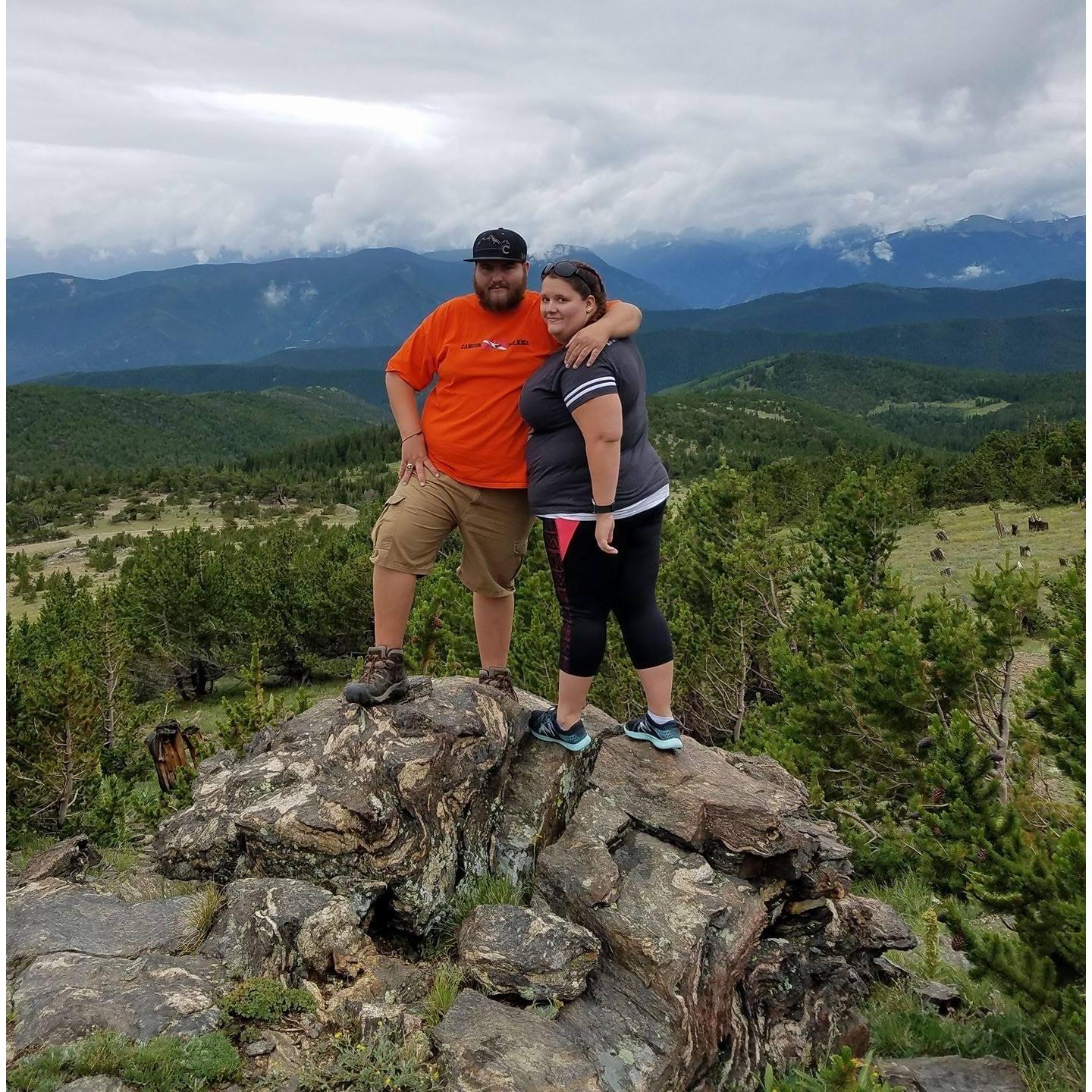 The top of Yankee Hill (2017)