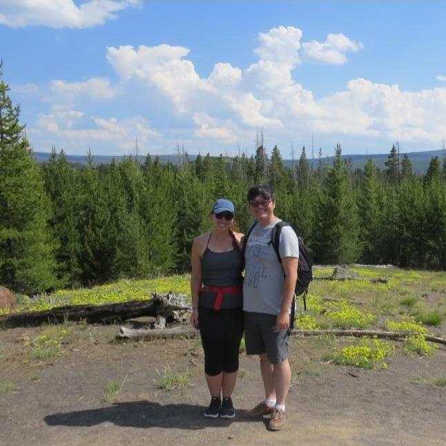 hiking in yellowstone in 2017