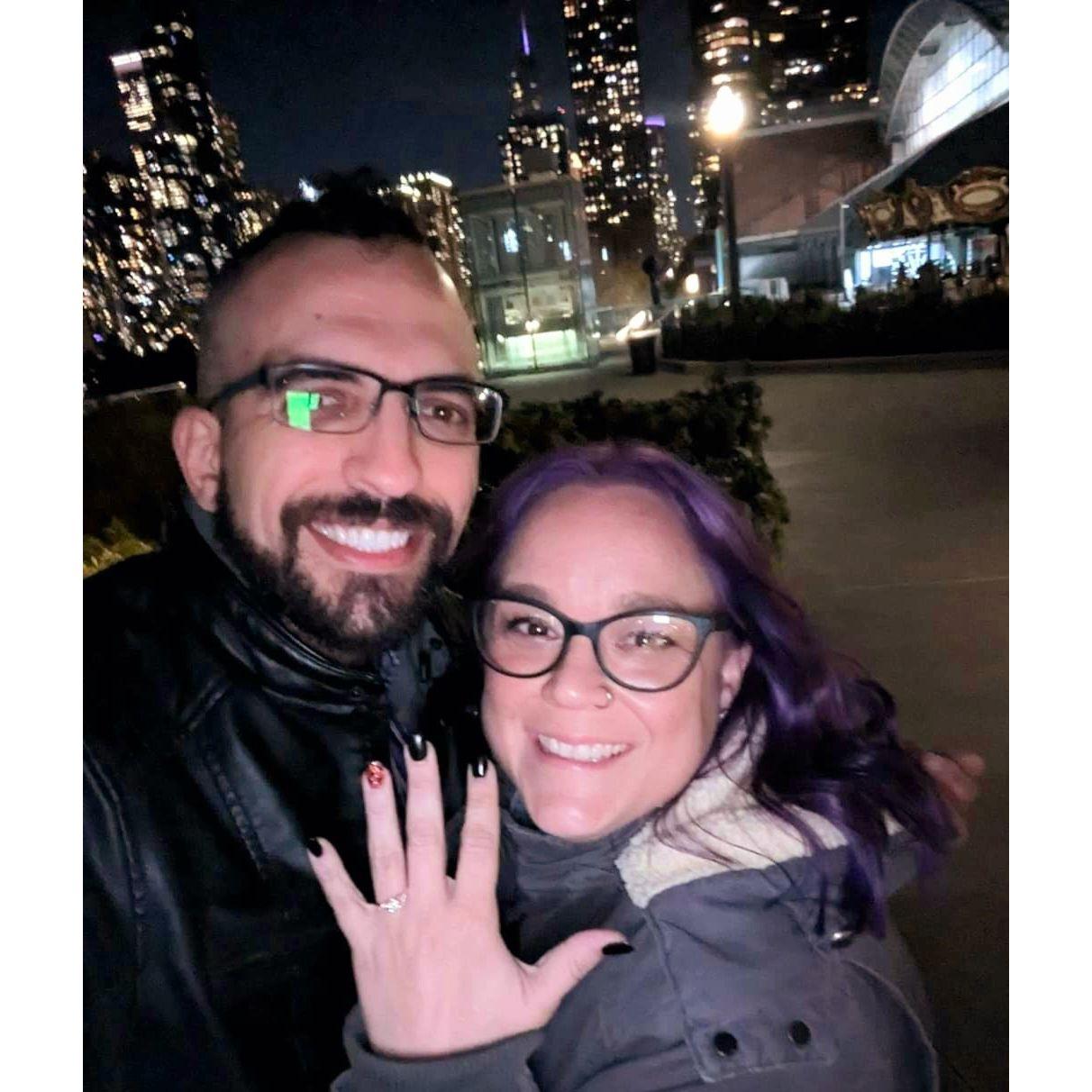 I said "Yes!"