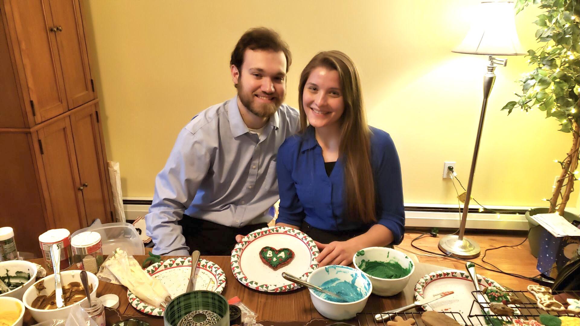 The beginning of our Christmas cookie tradition.