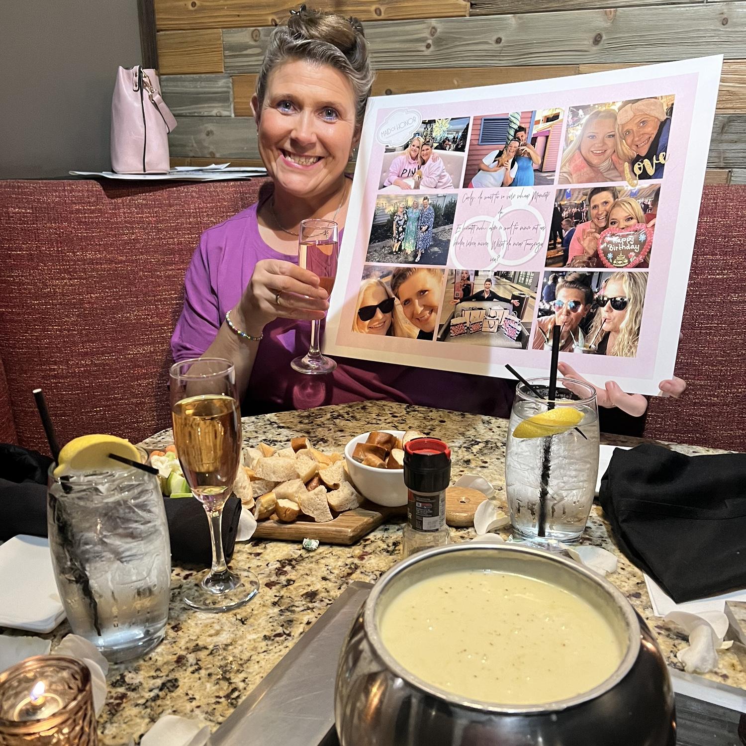 The Matron of Honor - Patricia’s sister in law Cindy