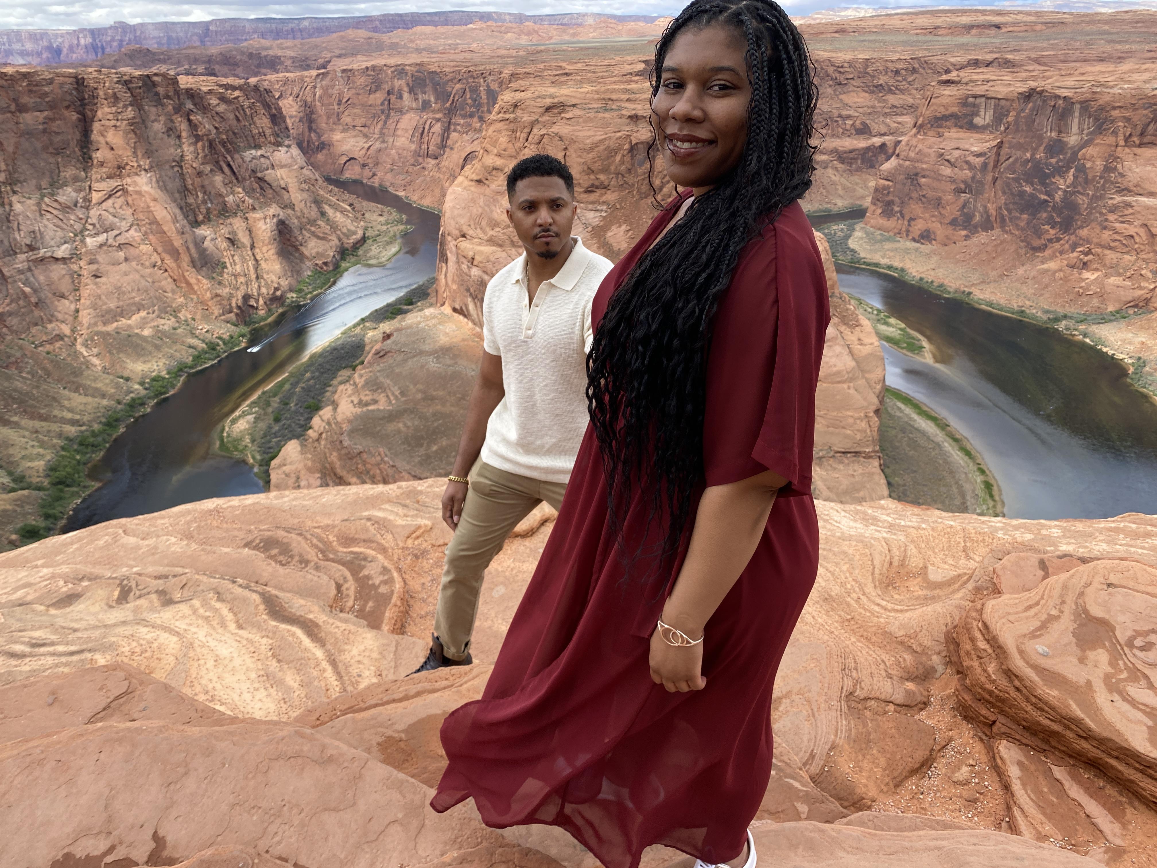 The Wedding Website of Marché Stovall and Jarél McMillon