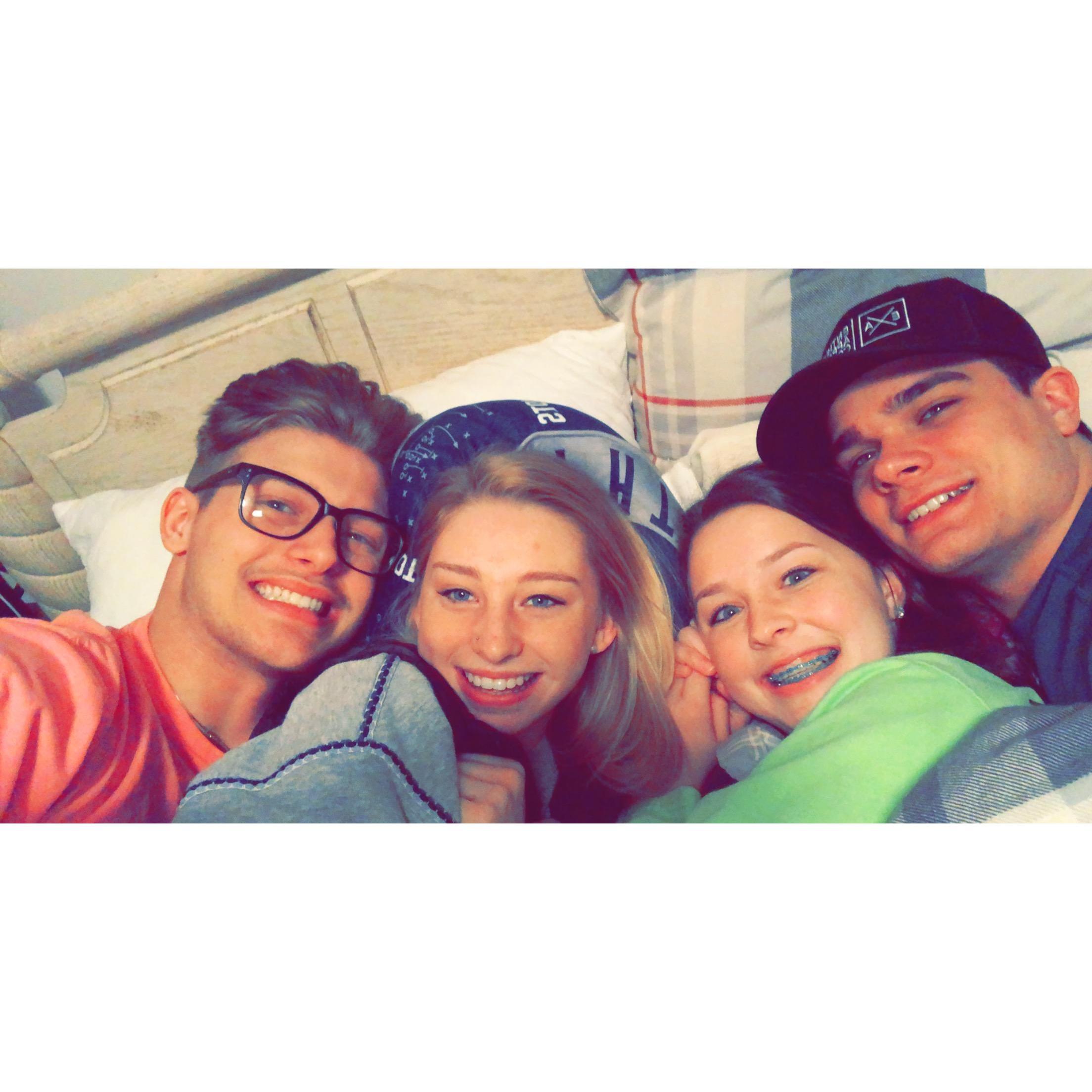 Sleepovers with Kylee and Collin