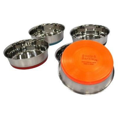 Stainless Steel Dog Bowl- Colors May Vary - Boots & Barkley™