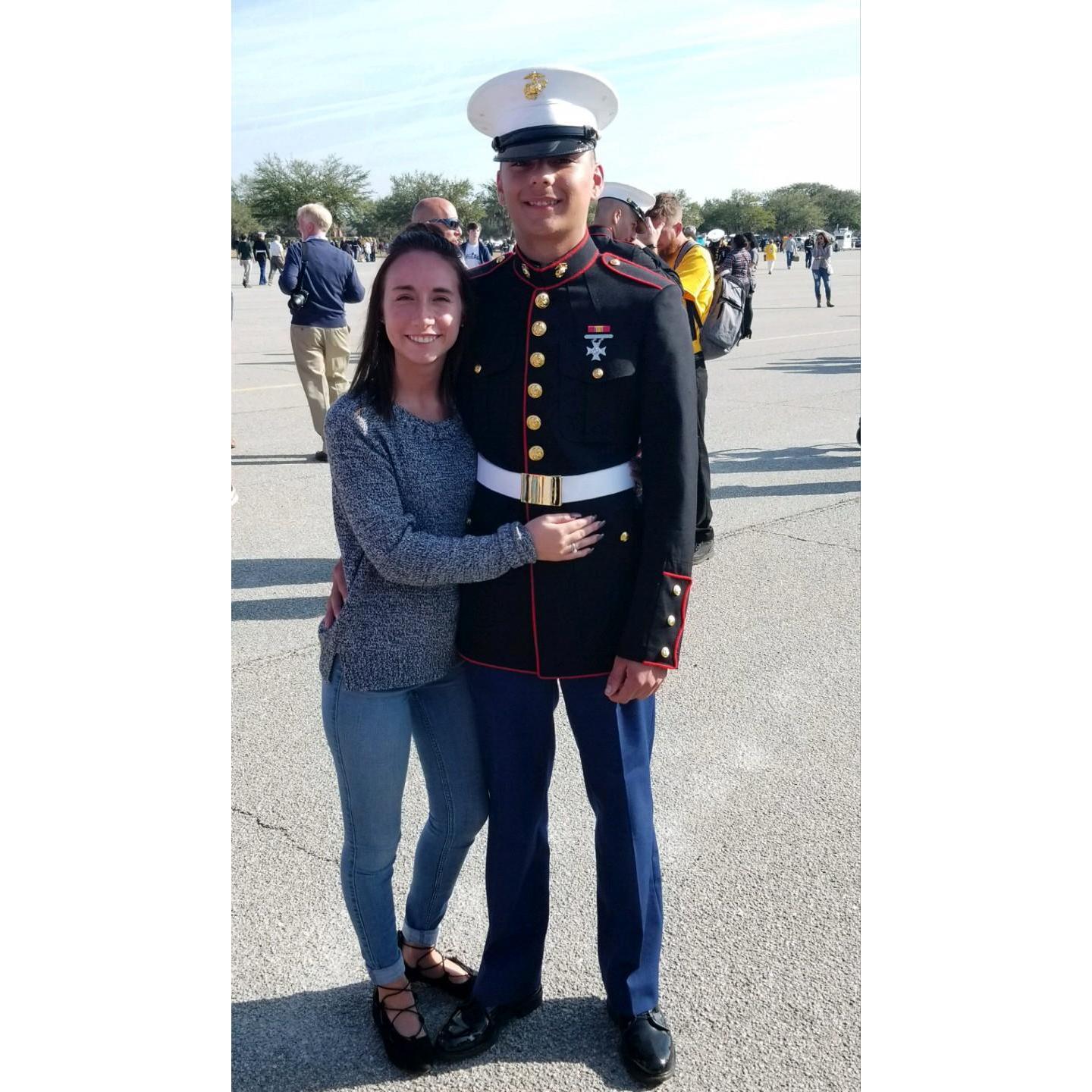 One of the proudest moments we've experienced together for so many reasons