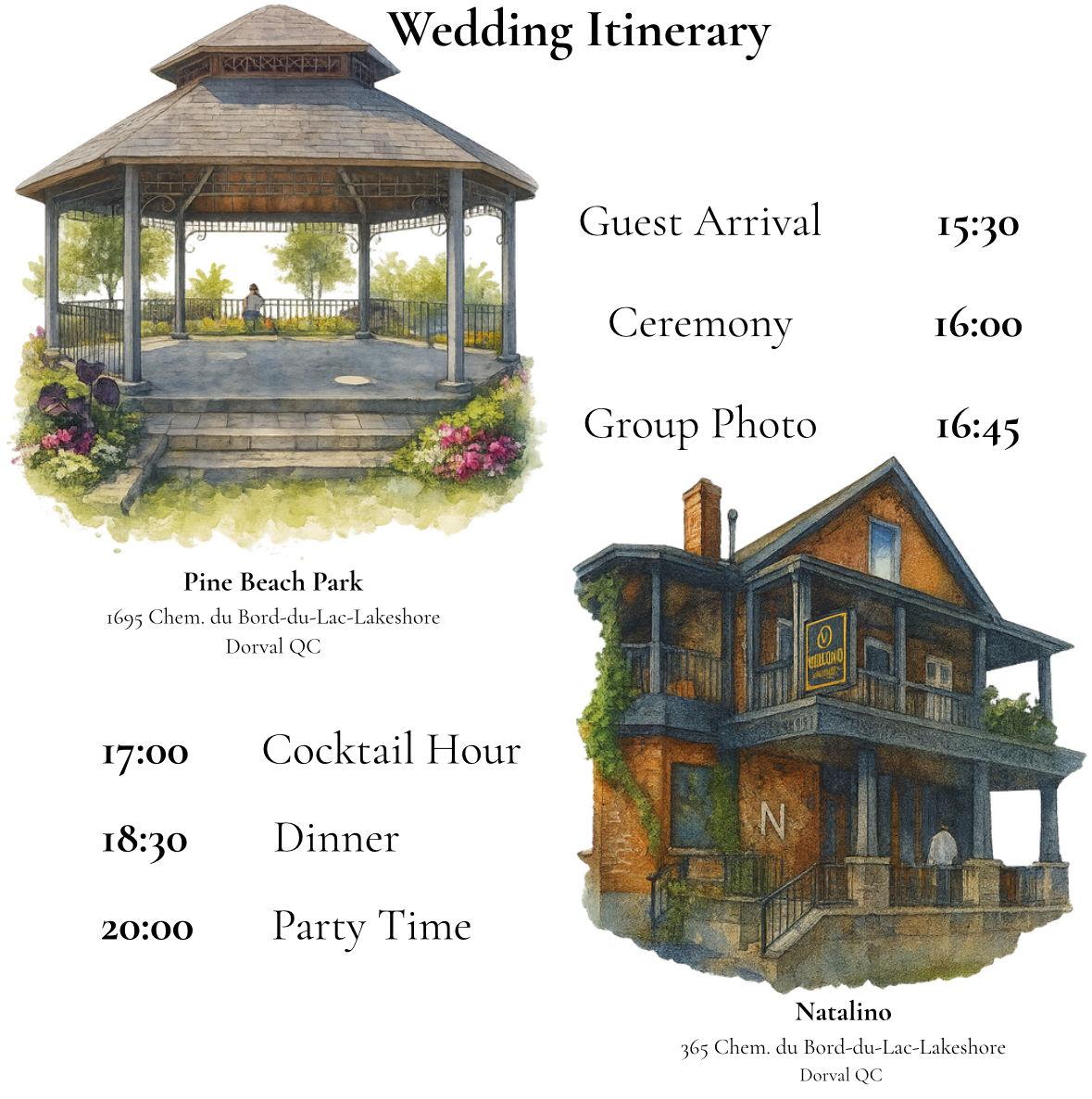 The Wedding Website of Rachel King Pronovost and Carl Foucault