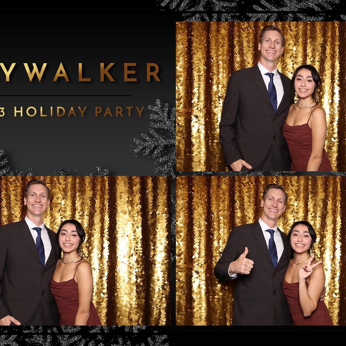 This was a photo of us on our second date at Skywalker's annual holiday party where Nick introduced  Lydia to his Chief, and all the other firefighters for the first time!