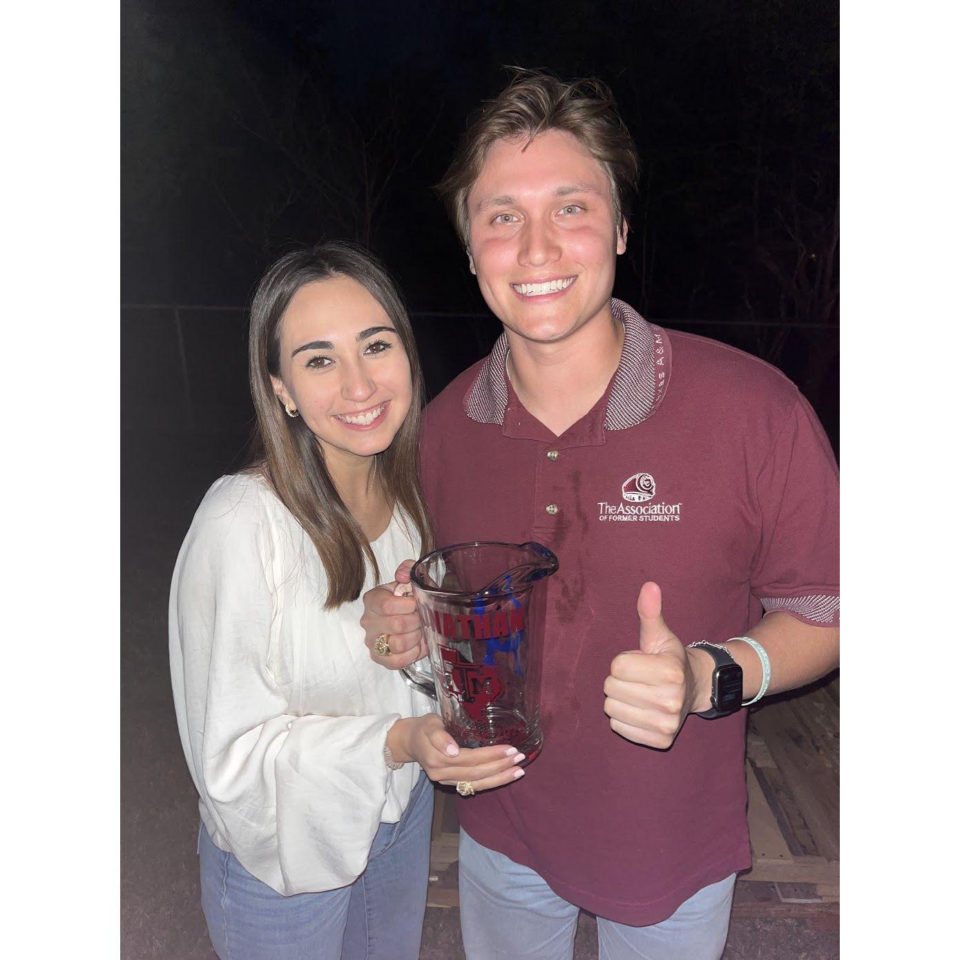 April 2022: Jonathan's Ring Day!