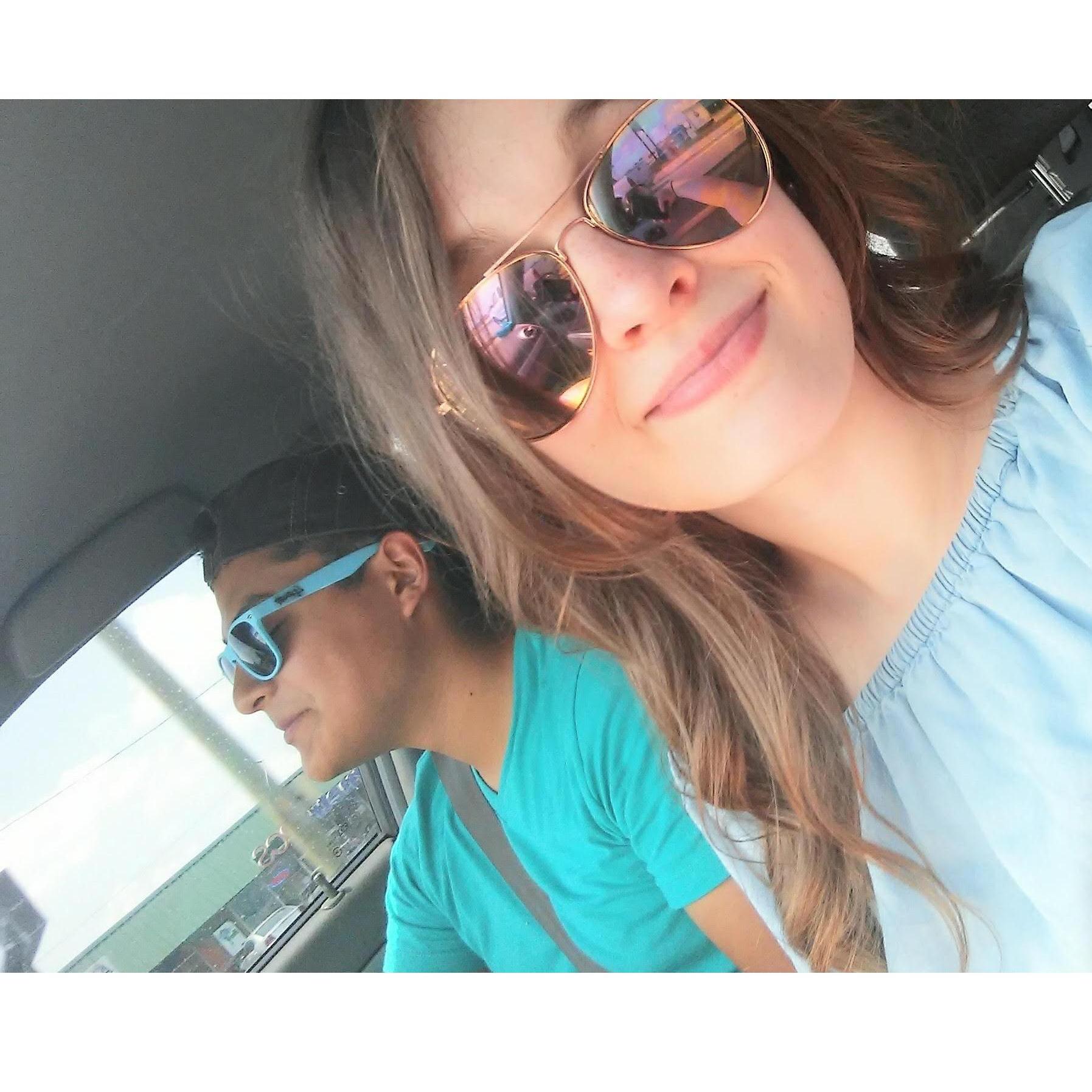 Our first date Summer 2018