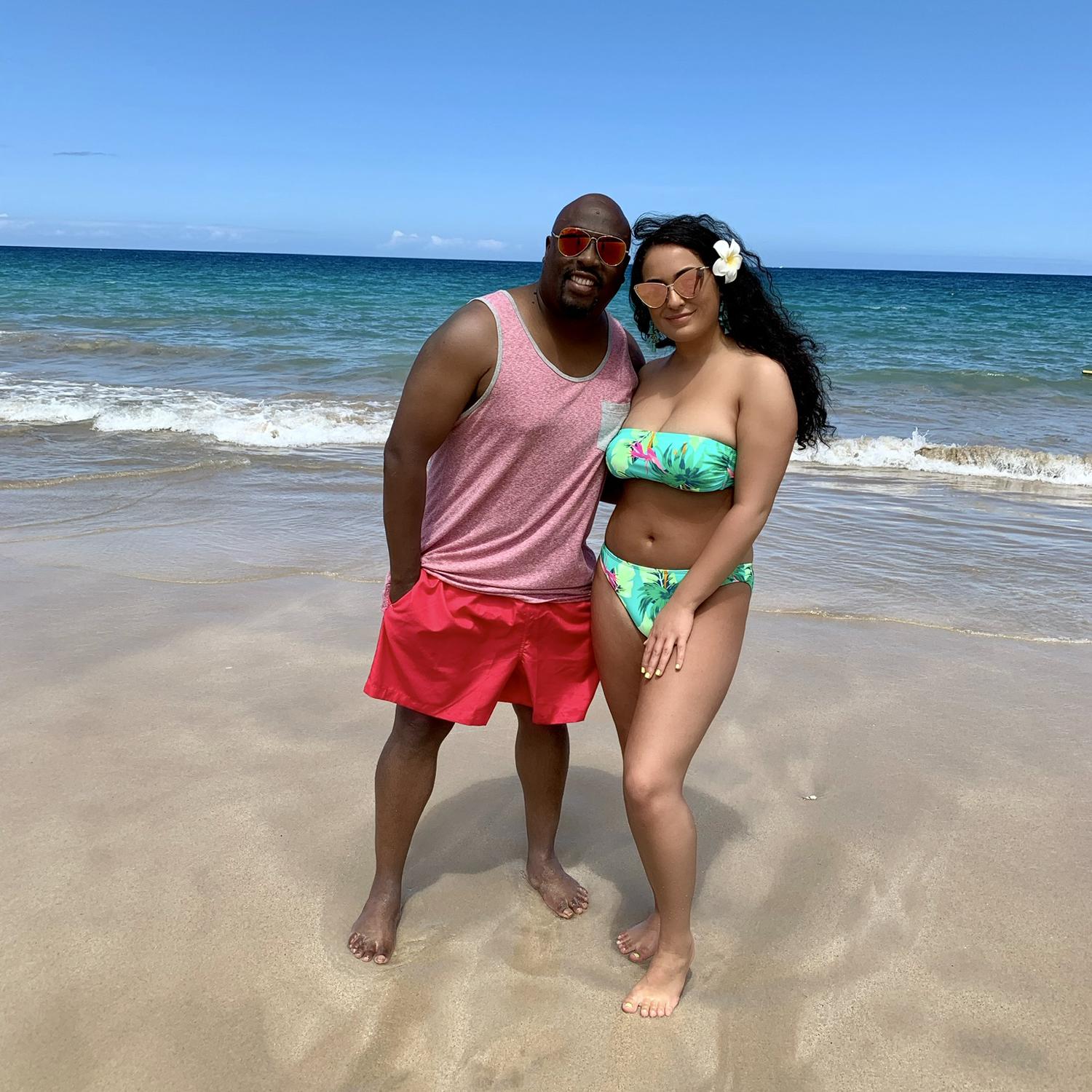 Enjoying some sun in Hawaii