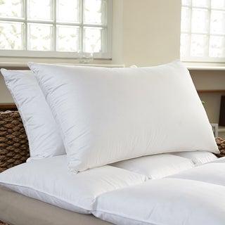 Luxury 400 Thread Count Feather and Down Pillows (Set of 2) - Standard