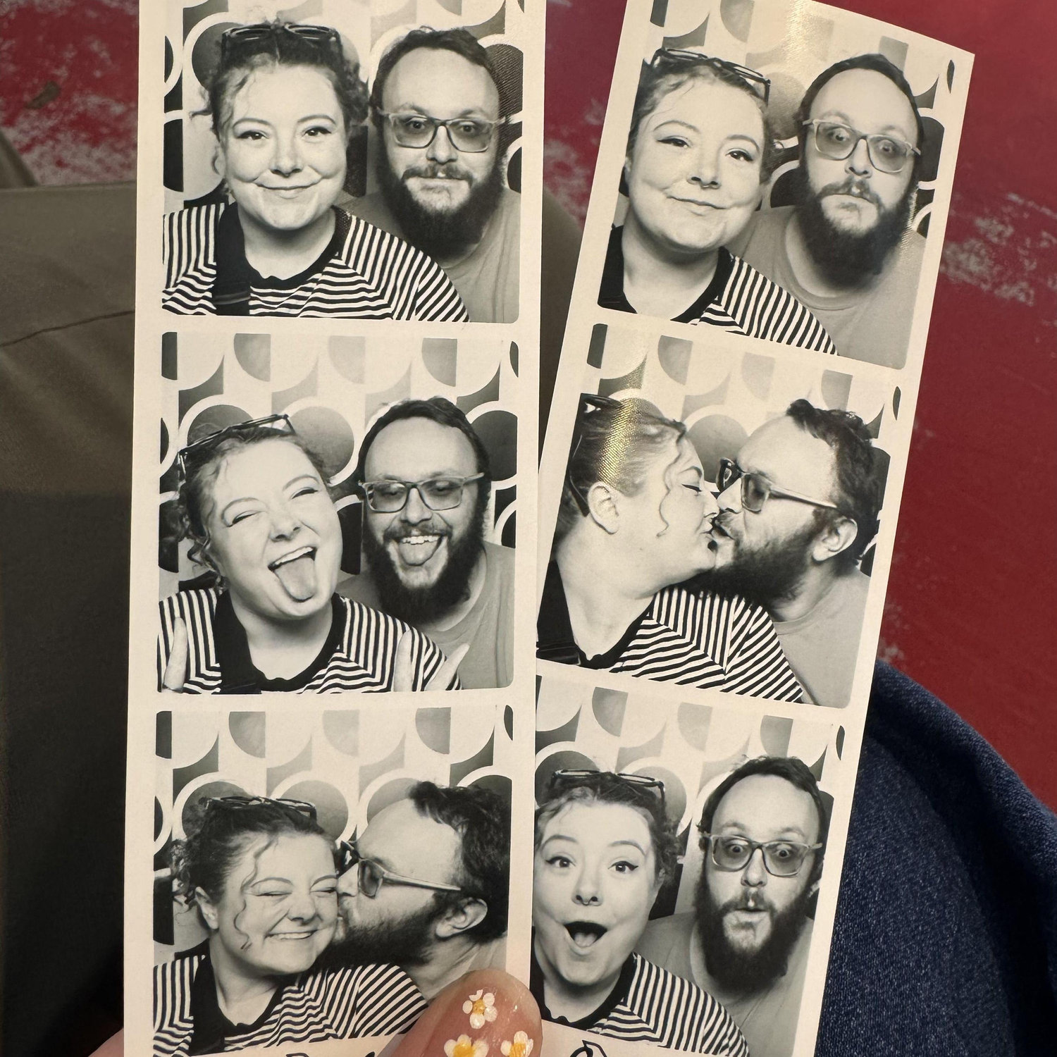 We never miss an opportunity for a photo booth!