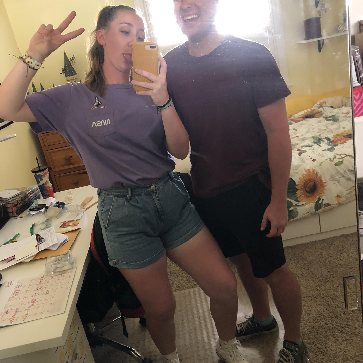 See how weird we look? Full body sunburns…from said hike up Mount Lassen